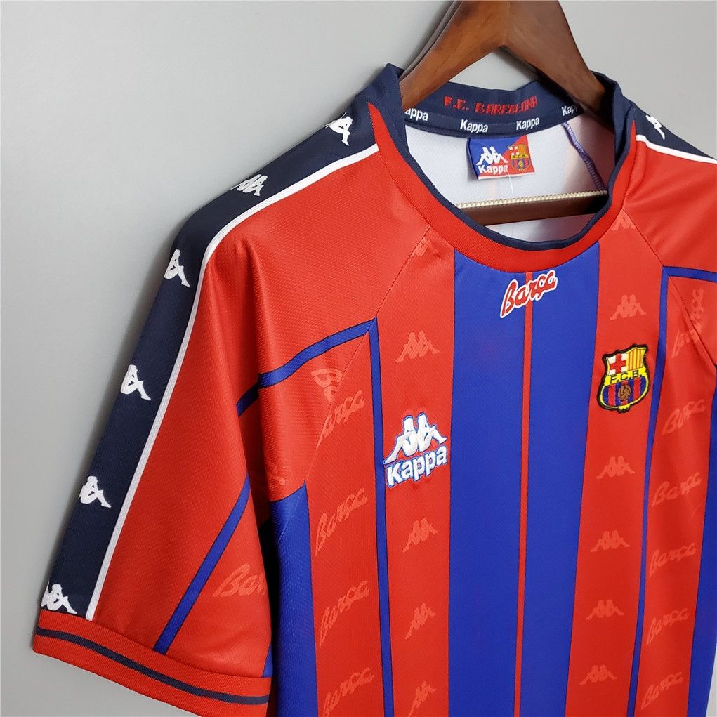 Barcelona Home 97/98 Retro Jersey Barcelona Home 97/98 Retro Jersey