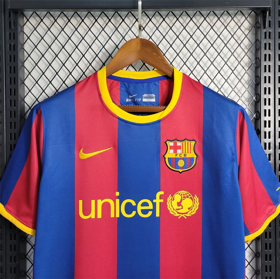 Barcelona Home 10/11 Retro Jersey Barcelona Home 10/11 Retro Jersey