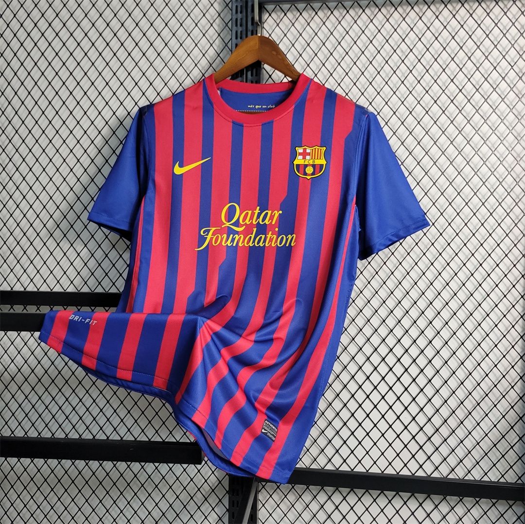 Barcelona Home 11/12 Retro Jersey Barcelona Home 11/12 Retro Jersey