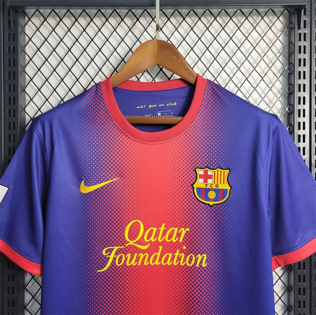 Barcelona Home 12/13 Retro Jersey Barcelona Home 12/13 Retro Jersey