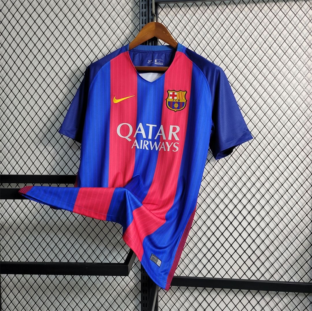 Barcelona Home 16/17 Retro Jersey Barcelona Home 16/17 Retro Jersey