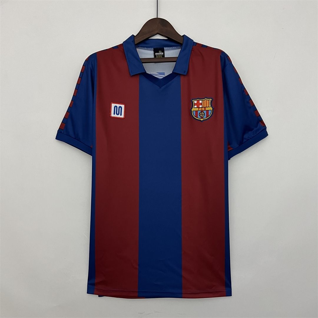 Barcelona Home 80/82 Retro Jersey Barcelona Home 80/82 Retro Jersey