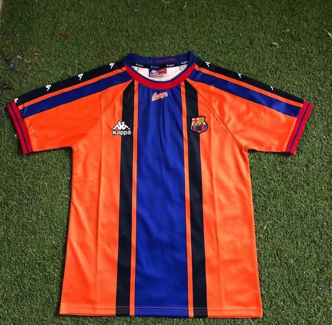 Barcelona Away 97/98 Retro Jersey Barcelona Away 97/98 Retro Jersey