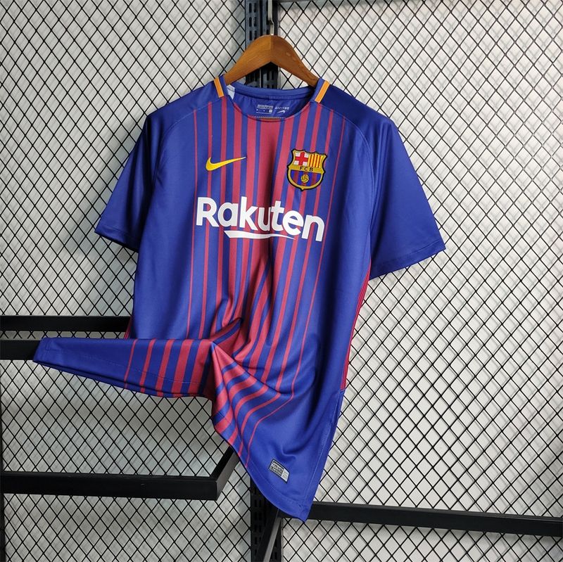 Barcelona Home 17/18 Retro Jersey