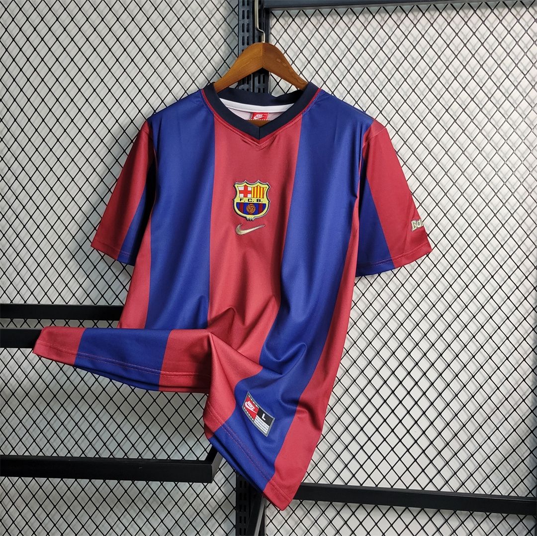 Barcelona Home 98/99 Retro Jersey Barcelona Home 98/99 Retro Jersey