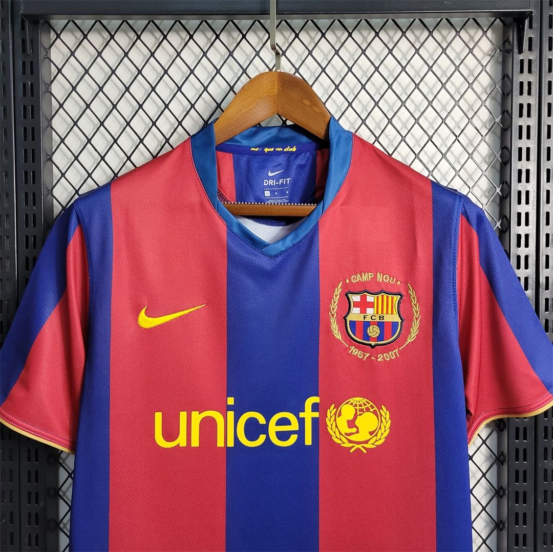 Barcelona Home 07/08 Retro Jersey Barcelona Home 07/08 Retro Jersey