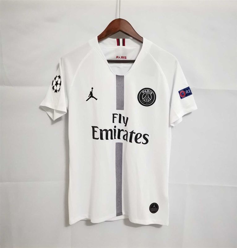 PSG White 18/19 Retro Jersey (excl patches)