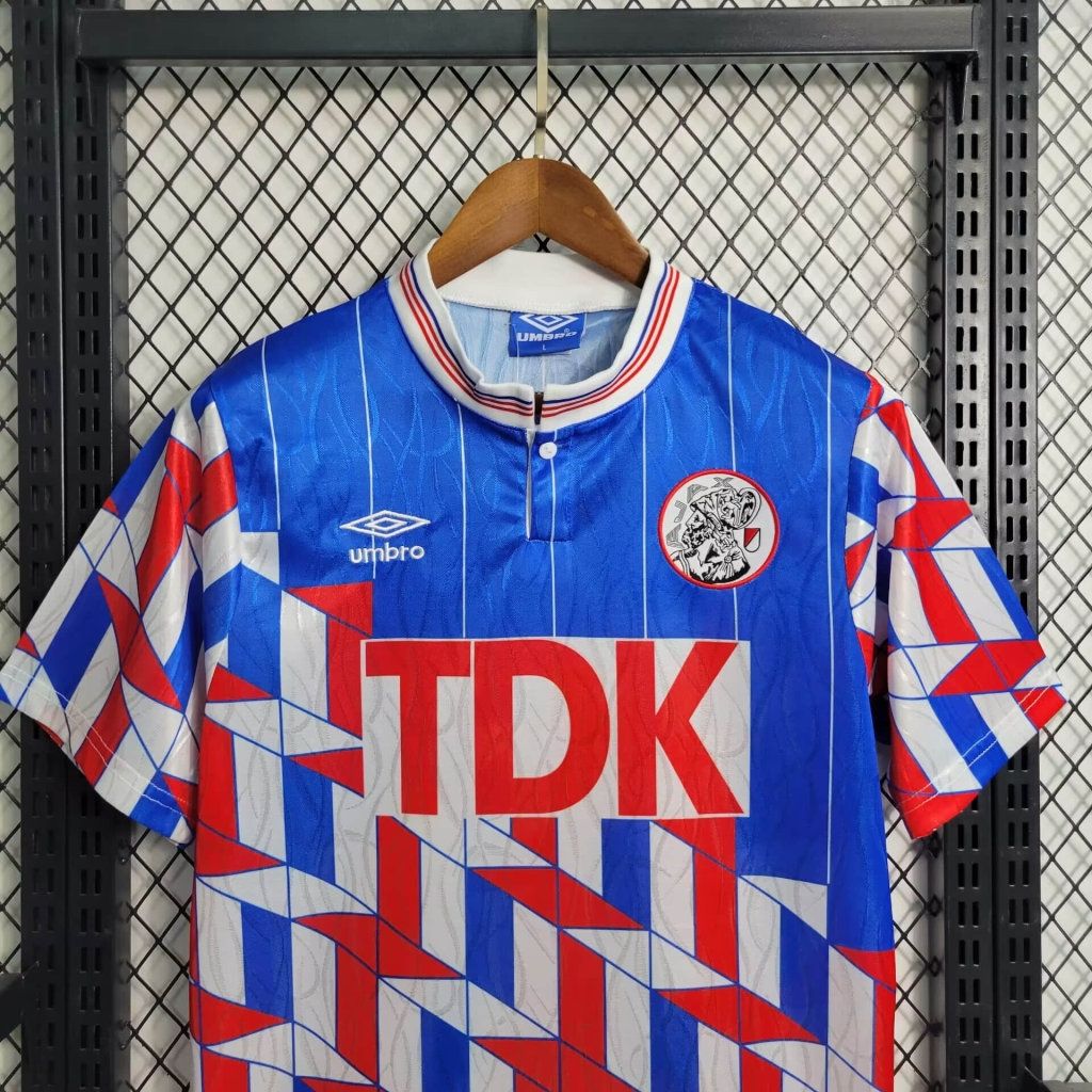 Ajax Away 1990 Retro Jersey  Ajax Away 1990 Retro Jersey