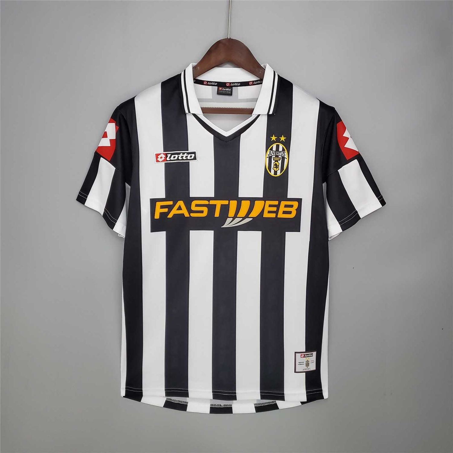 Juventus Home 01/02 Retro Jersey  Juventus Home 01/02 Retro Jersey