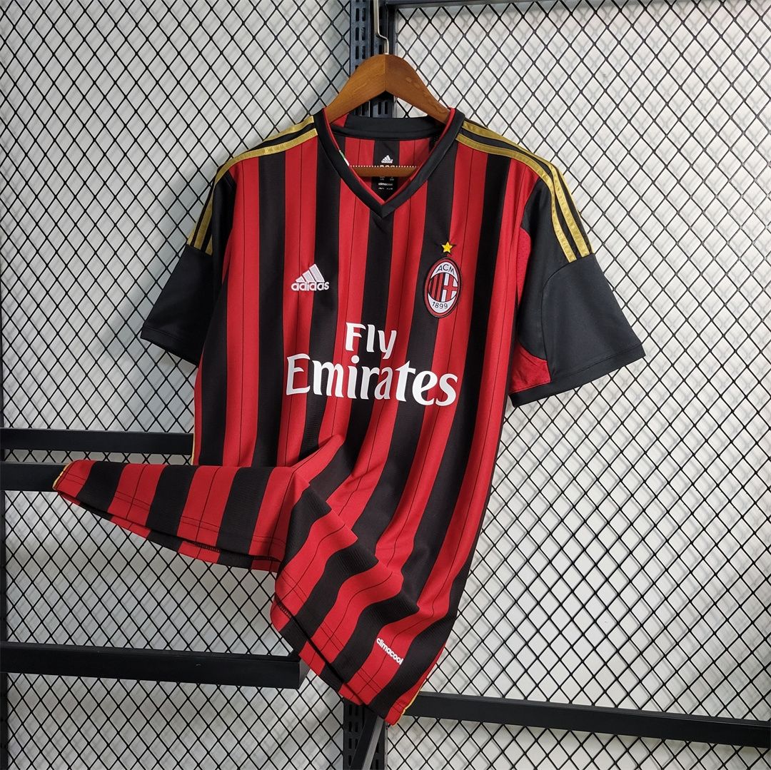 AC Milan Home 13/14 Retro Jersey  AC Milan Home 13/14 Retro Jersey