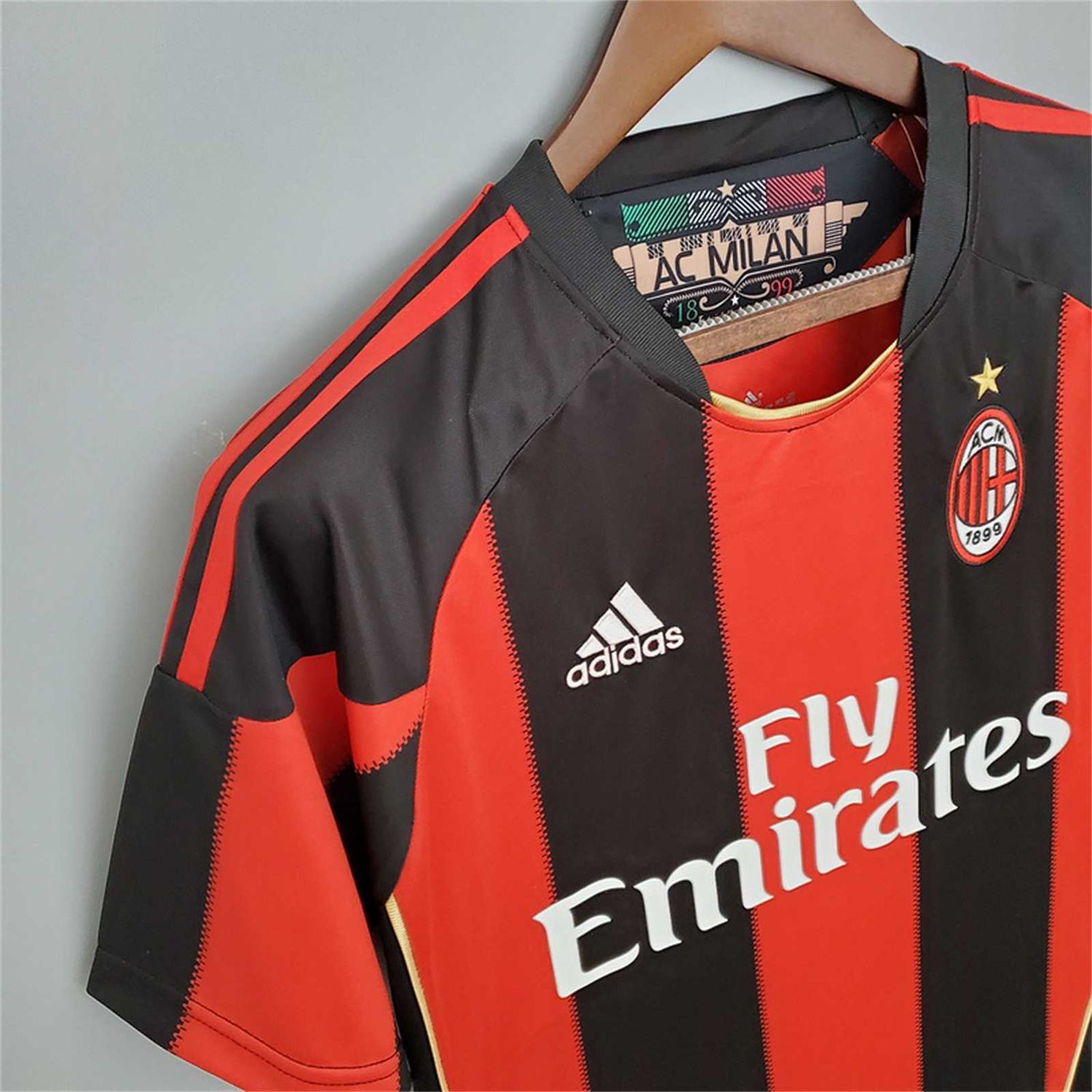 AC Milan Home 10/11 Retro Jersey  AC Milan Home 10/11 Retro Jersey