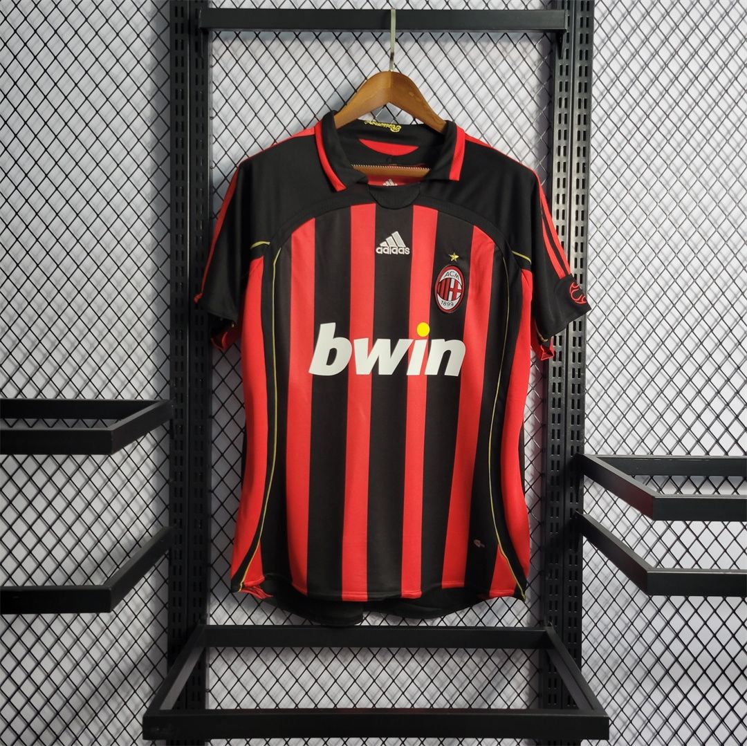 AC Milan Home 06/07 Retro Jersey  AC Milan Home 06/07 Retro Jersey