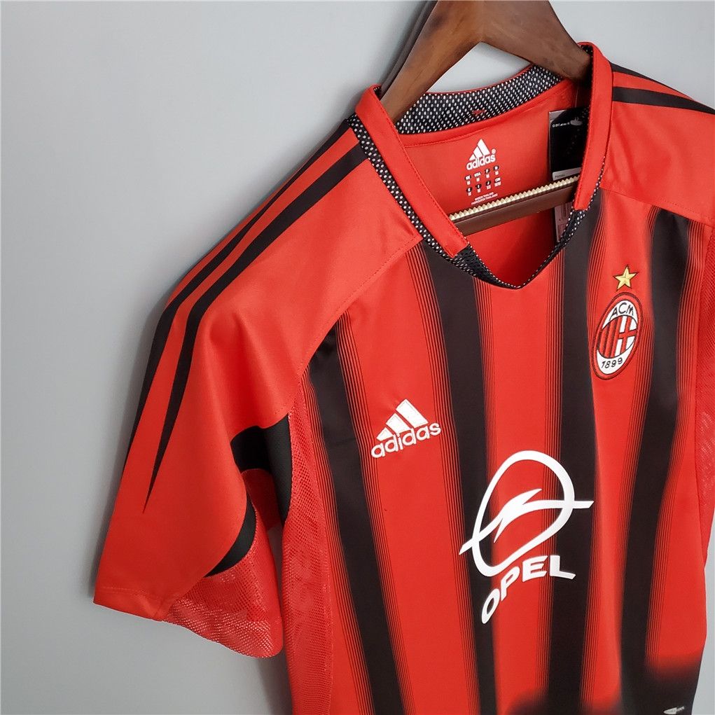 AC Milan Home 04/05 Retro Jersey  AC Milan Home 04/05 Retro Jersey