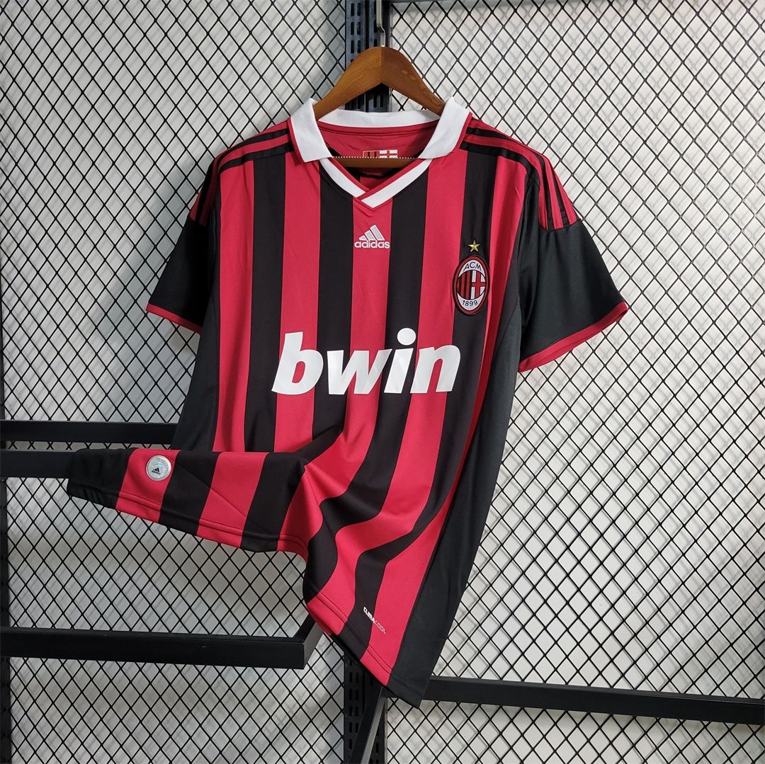 AC Milan Home 09/10 Retro Jersey  AC Milan Home 09/10 Retro Jersey