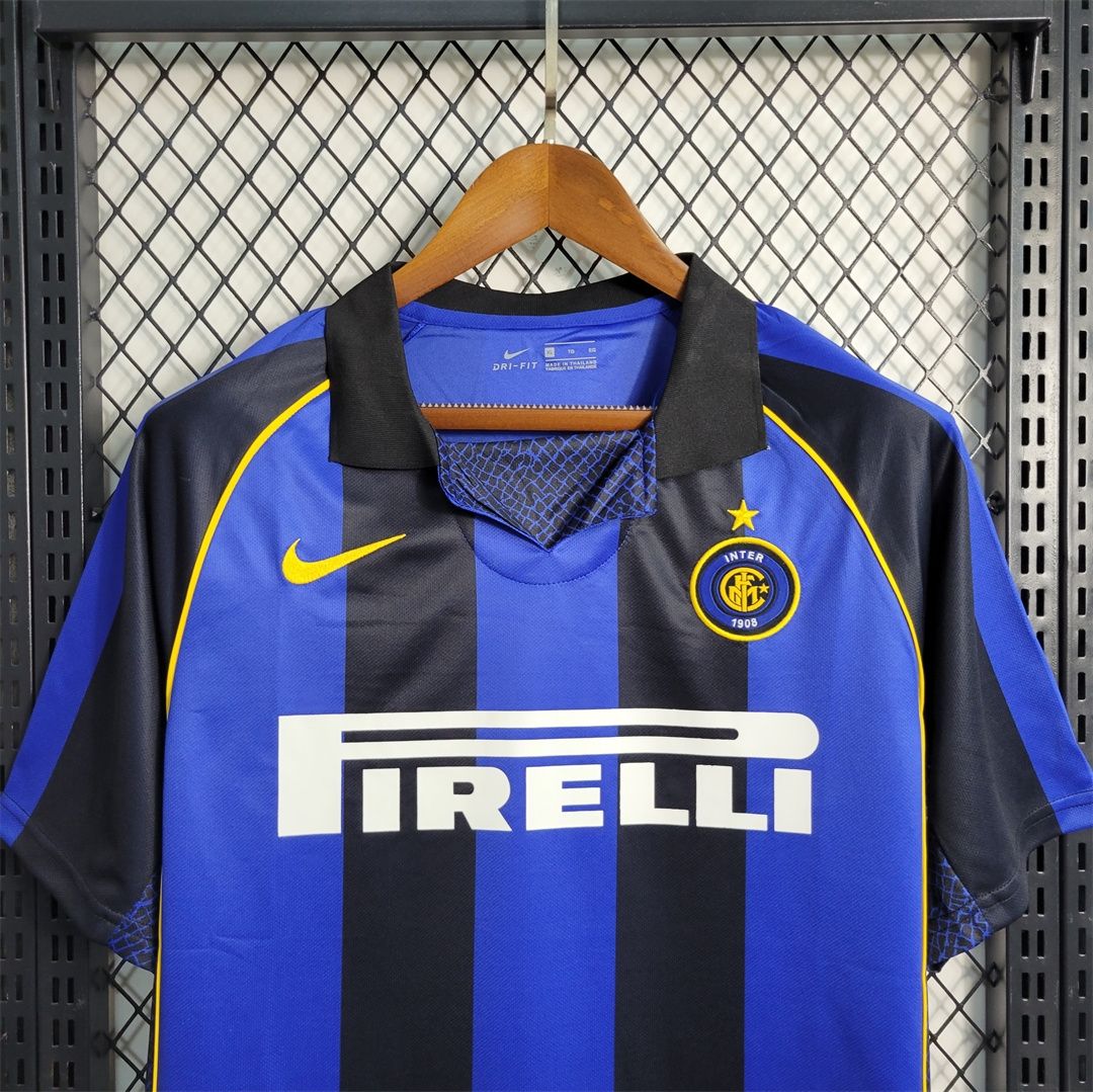 Inter Milan Home 01/02 Retro Jersey  Inter Milan Home 01/02 Retro Jersey