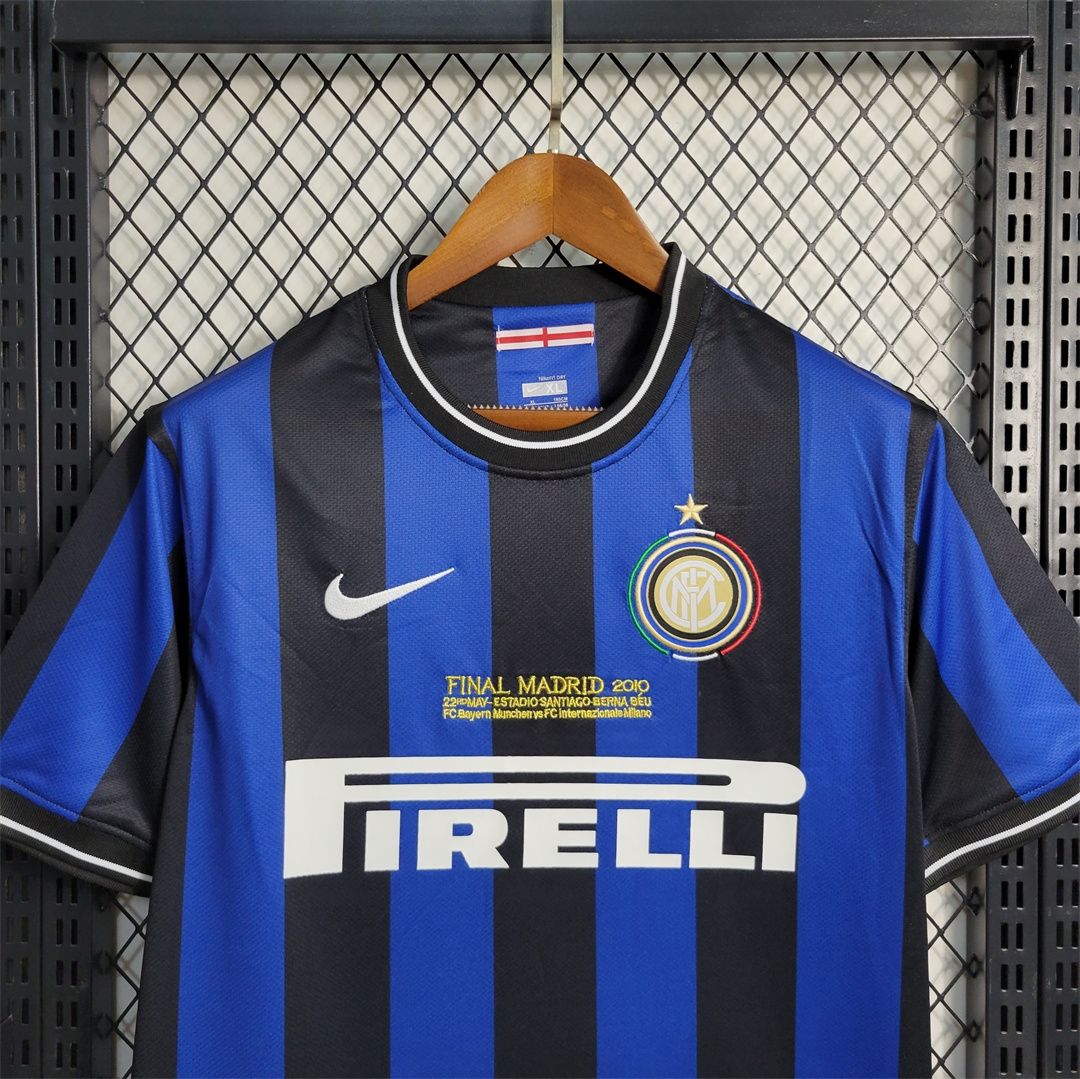 Inter Milan Home 09/10 Retro Jersey  Inter Milan Home 09/10 Retro Jersey