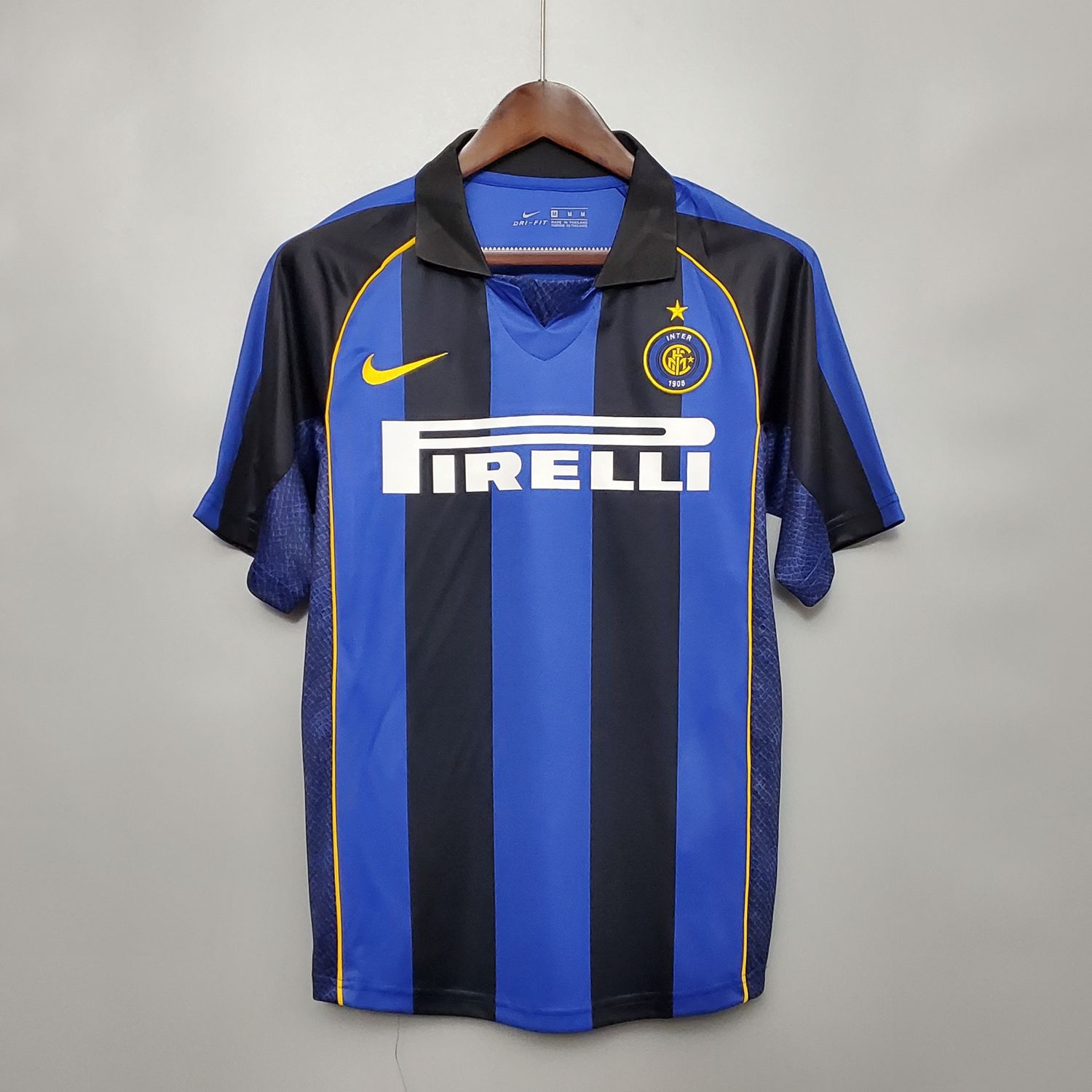 Inter Milan Home 01/02 Retro Jersey  Inter Milan Home 01/02 Retro Jersey