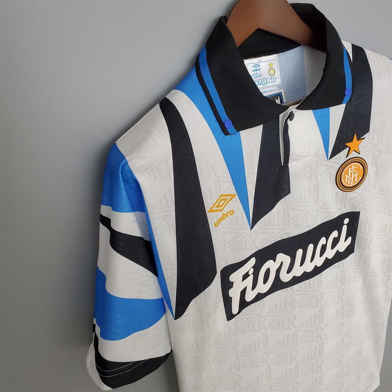 Inter Milan Away 92/93 Retro Jersey  Inter Milan Away 92/93 Retro Jersey