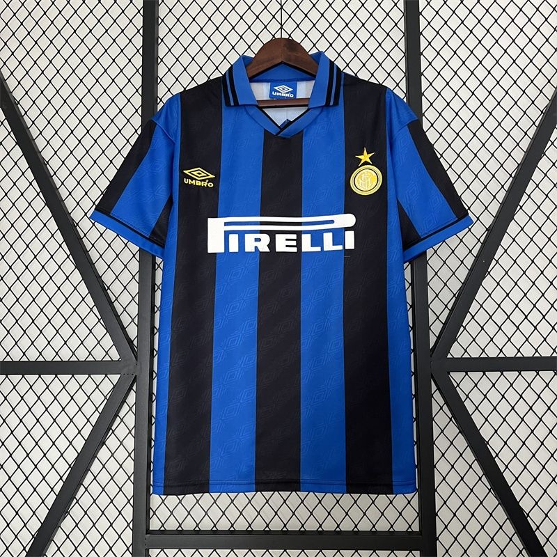 Inter Milan Home 95/96 Retro Jersey  Inter Milan Home 95/96 Retro Jersey