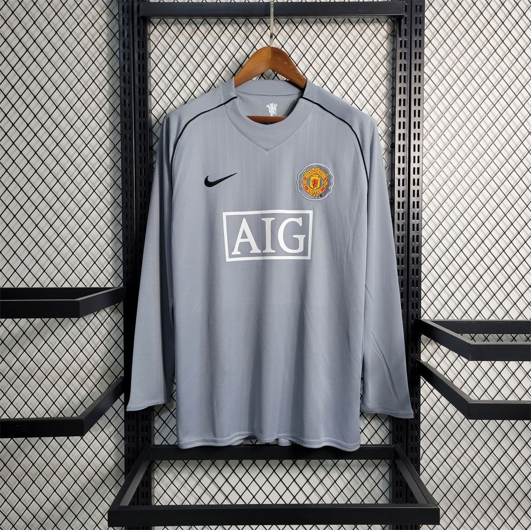 Man United Goalkeeper 07/08 Long Sleeve Retro Jersey 