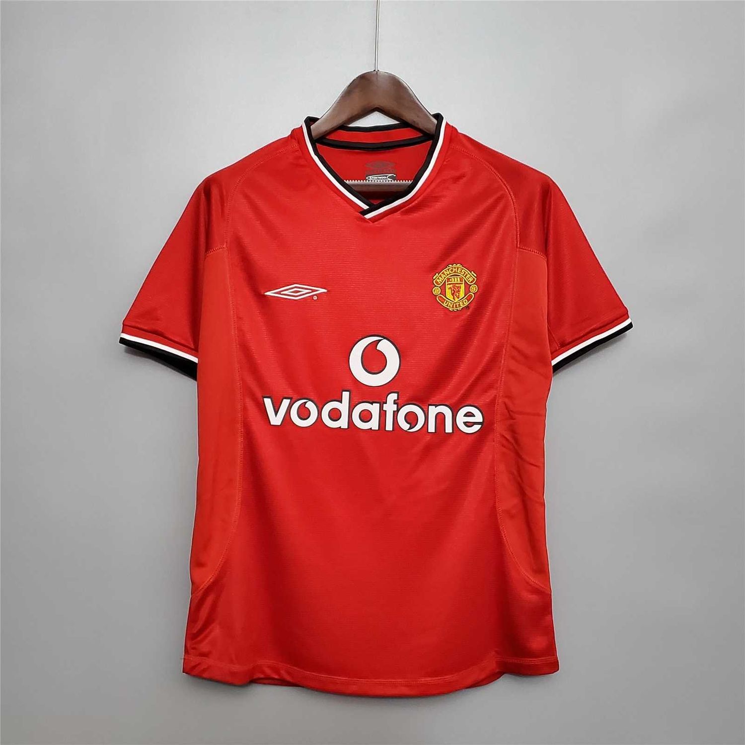 Man United Home 00/02 Retro Jersey  Man United Home 00/02 Retro Jersey