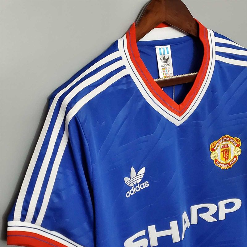 Man United Away 86/88 Retro Jersey 
