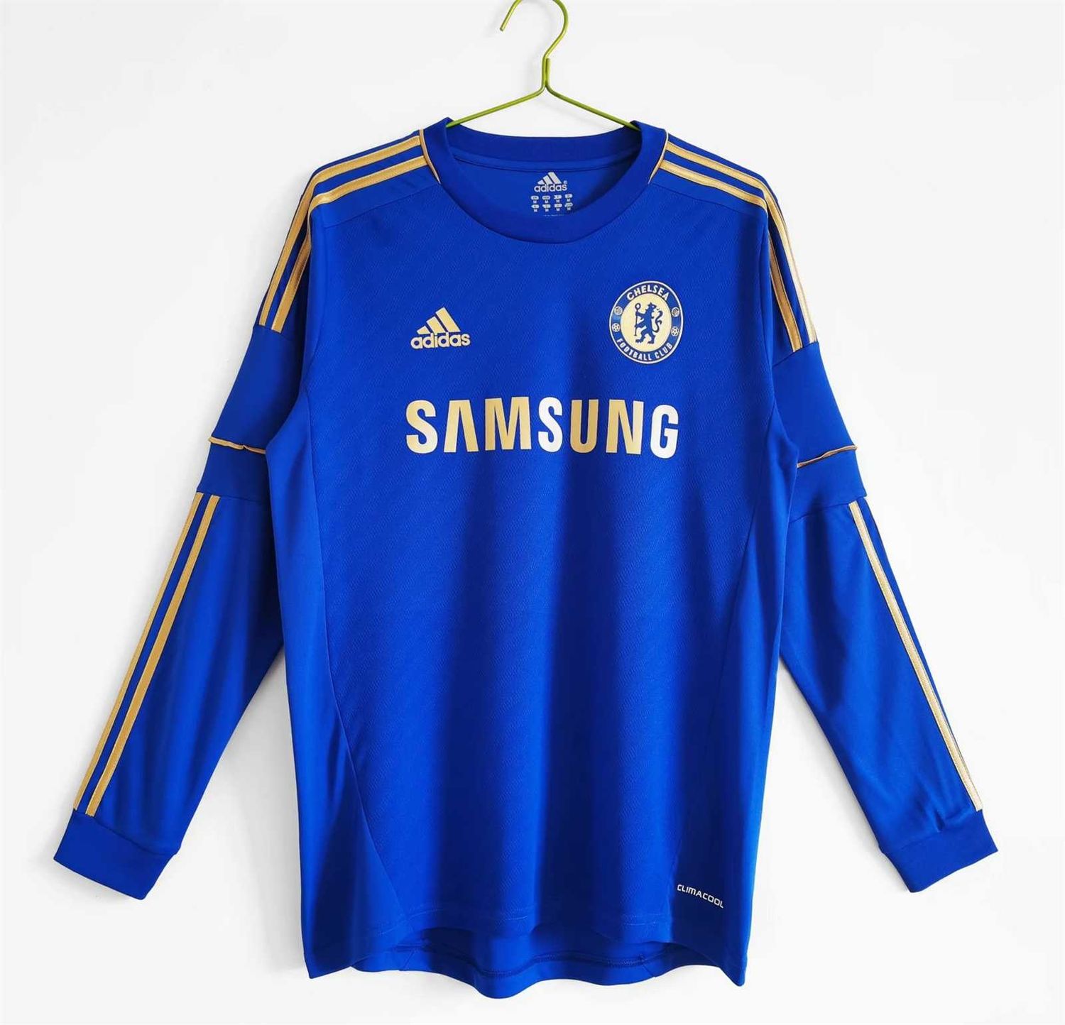 Chelsea Home 12/13 Long Sleeve Retro Jersey  Chelsea Home 12/13 Long Sleeve Retro Jersey