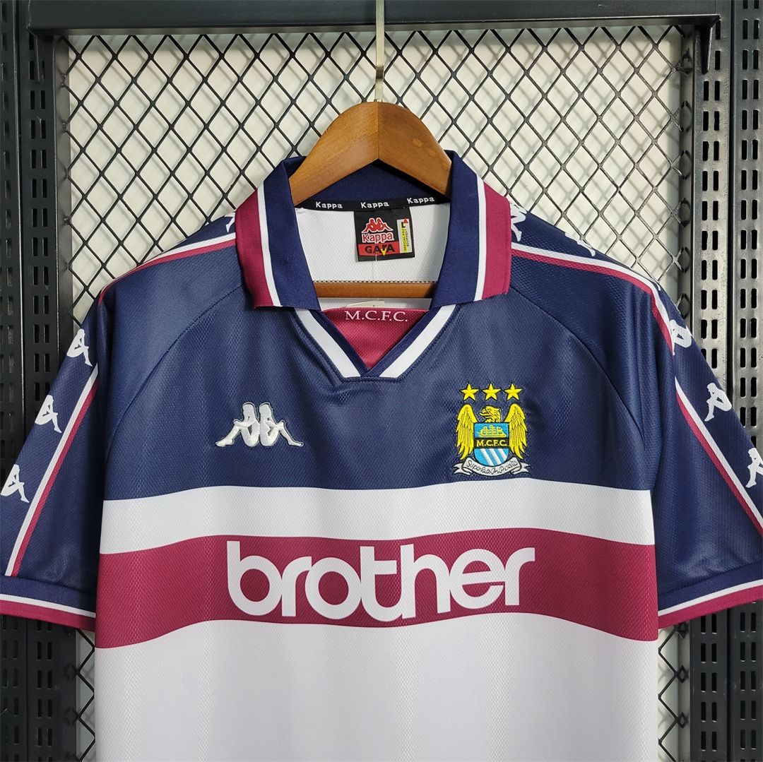 Manchester City Away 97/98 Retro Jersey  Manchester City Away 97/98 Retro Jersey