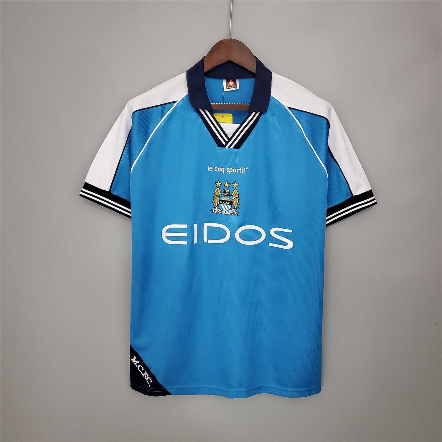 Manchester City Home 99/01 Retro Jersey  Manchester City Home 99/01 Retro Jersey