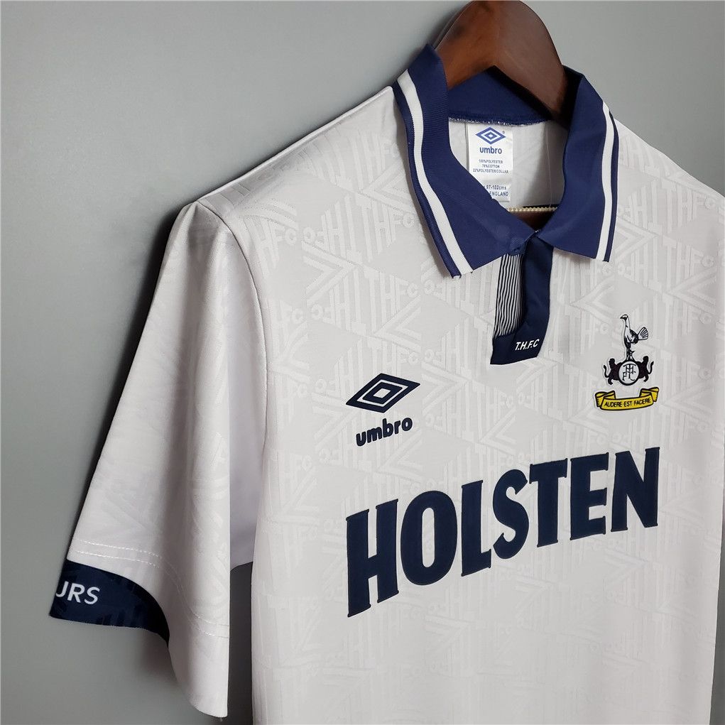 Tottenham Hotspurs Home 91/93 Retro Jersey  Tottenham Hotspurs Home 91/93 Retro Jersey
