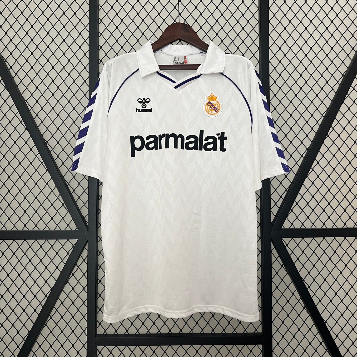 Real Madrid Home 86/88 Retro Jersey  Real Madrid Home 86/88 Retro Jersey