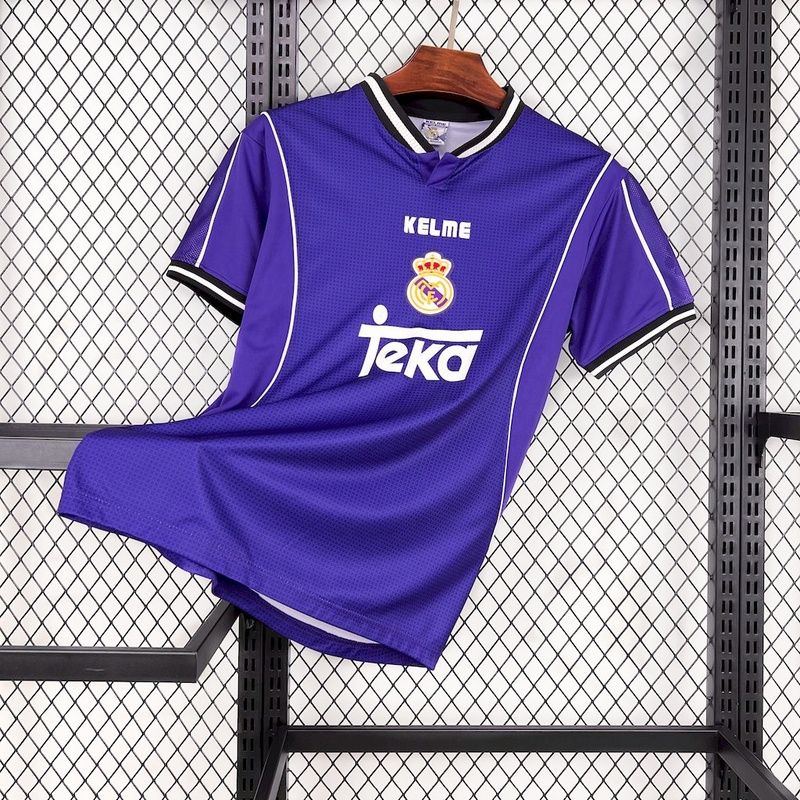 Real Madrid Away 97/98 Retro Jersey  Real Madrid Away 97/98 Retro Jersey