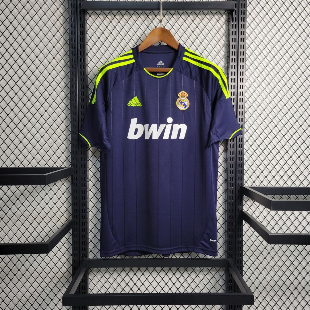 Real Madrid Away 12/13 Retro Jersey  Real Madrid Away 12/13 Retro Jersey