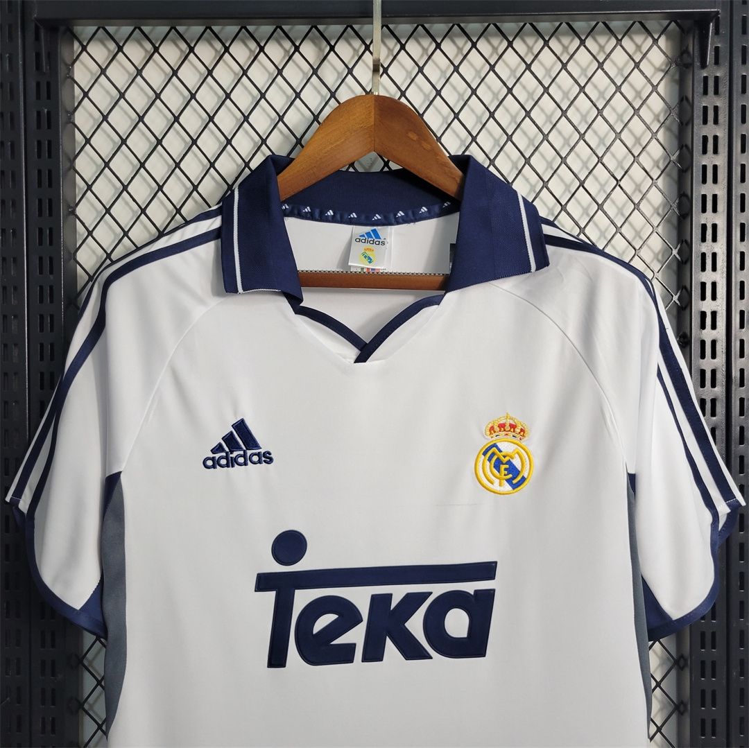 Real Madrid Home 00/01 Retro Jersey  Real Madrid Home 00/01 Retro Jersey