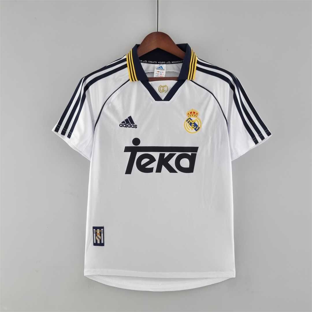 Real Madrid Home 2000 Retro Jersey  Real Madrid Home 2000 Retro Jersey