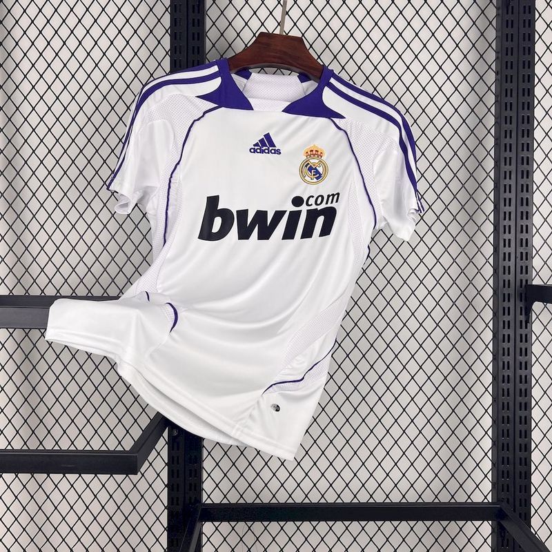 Real Madrid Home 07/08 Retro Jersey  Real Madrid Home 07/08 Retro Jersey