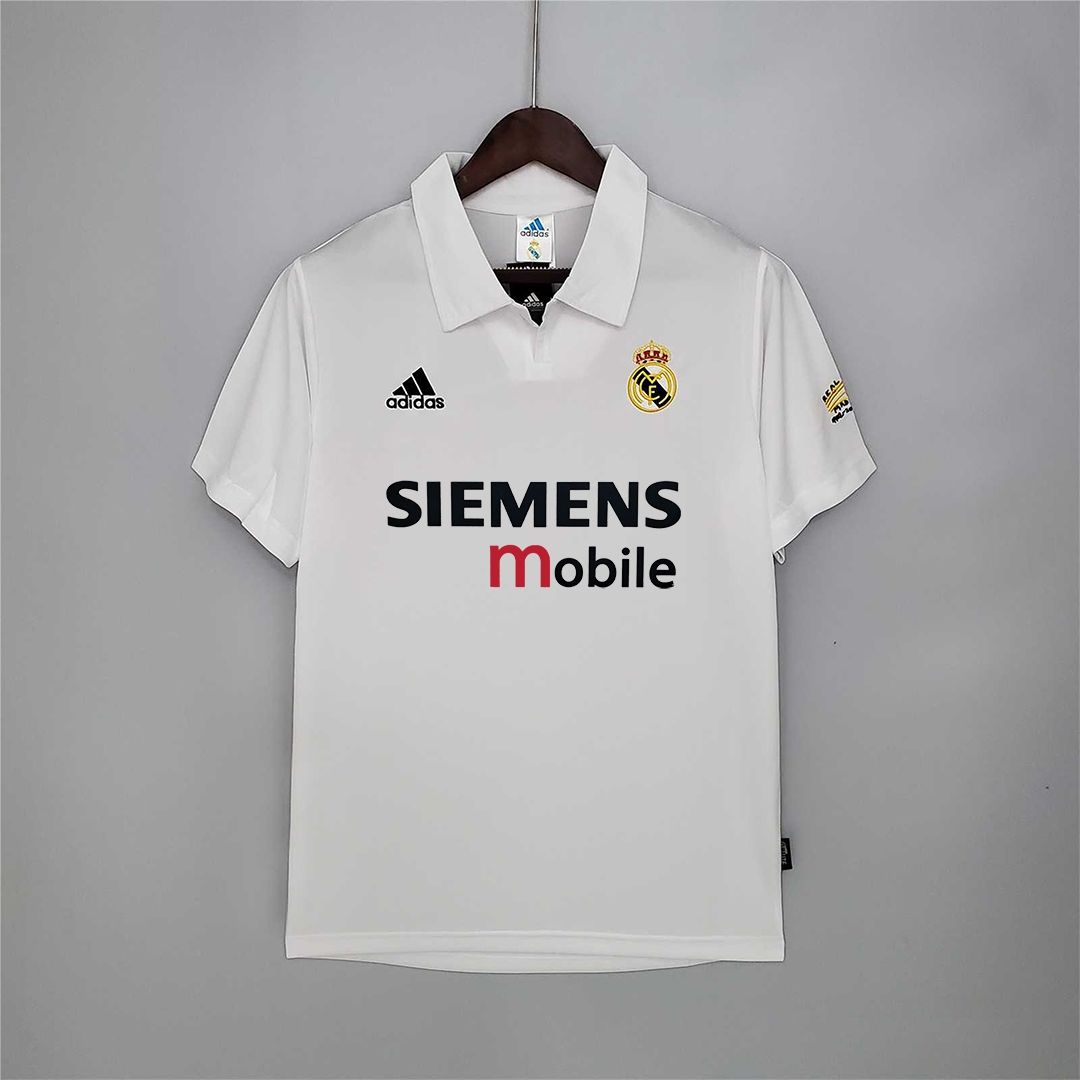 Real Madrid Home 02/03 Retro Jersey  Real Madrid Home 02/03 Retro Jersey