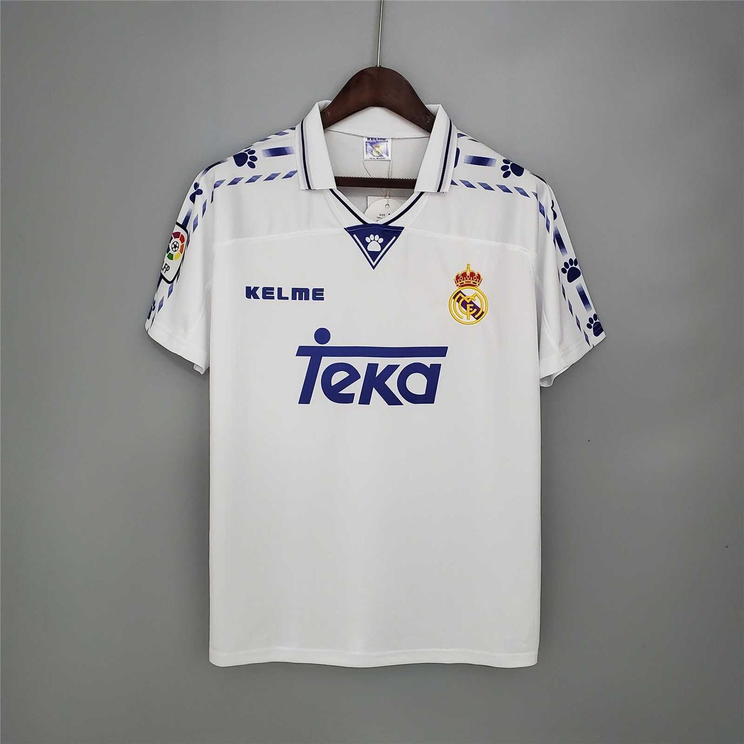 Real Madrid Home 96/97 Retro Jersey  Real Madrid Home 96/97 Retro Jersey