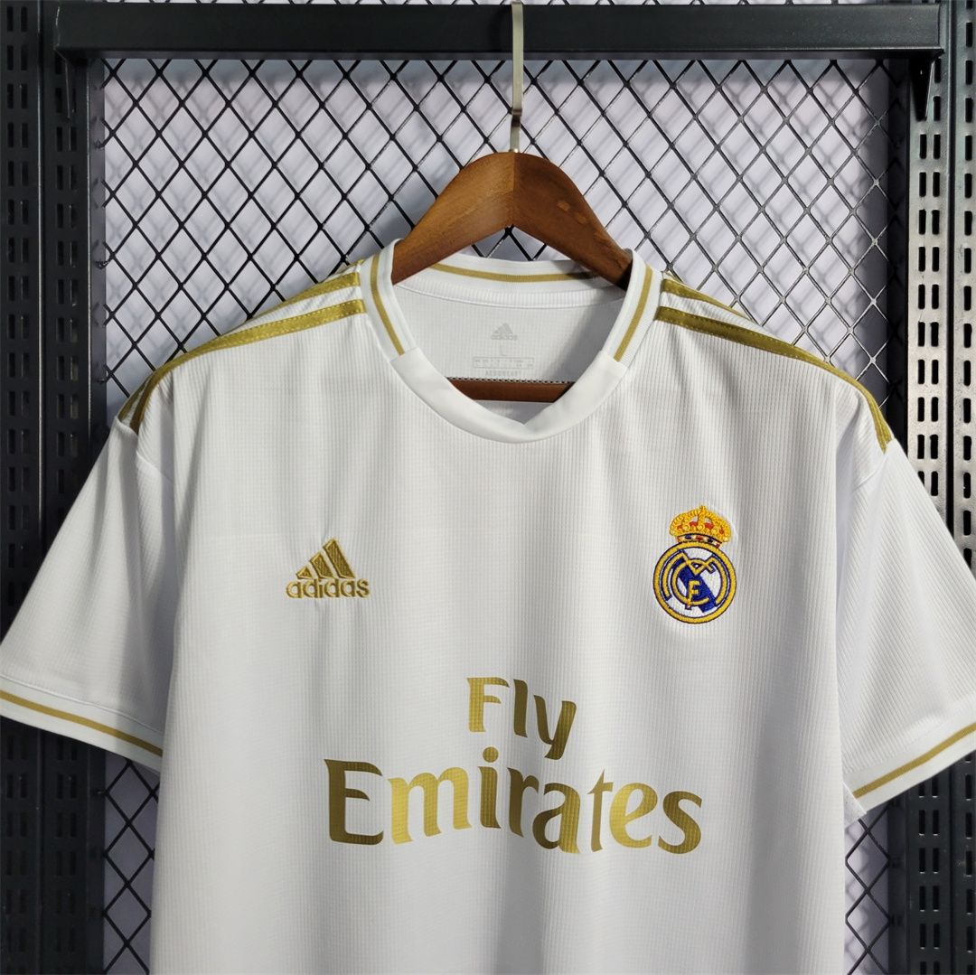 Real Madrid Home 19/20 Retro Jersey  Real Madrid Home 19/20 Retro Jersey