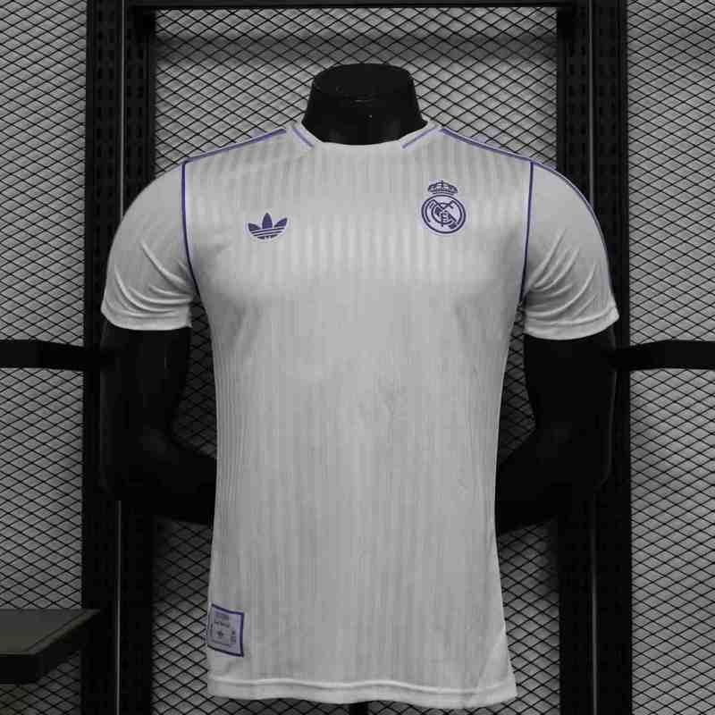 Real Madrid White and Purple Special Vapor Jersey