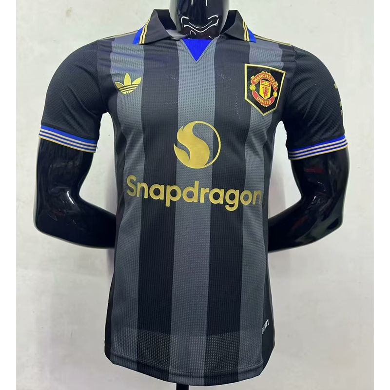 Manchester United Black Stripe Special Vapor Jersey