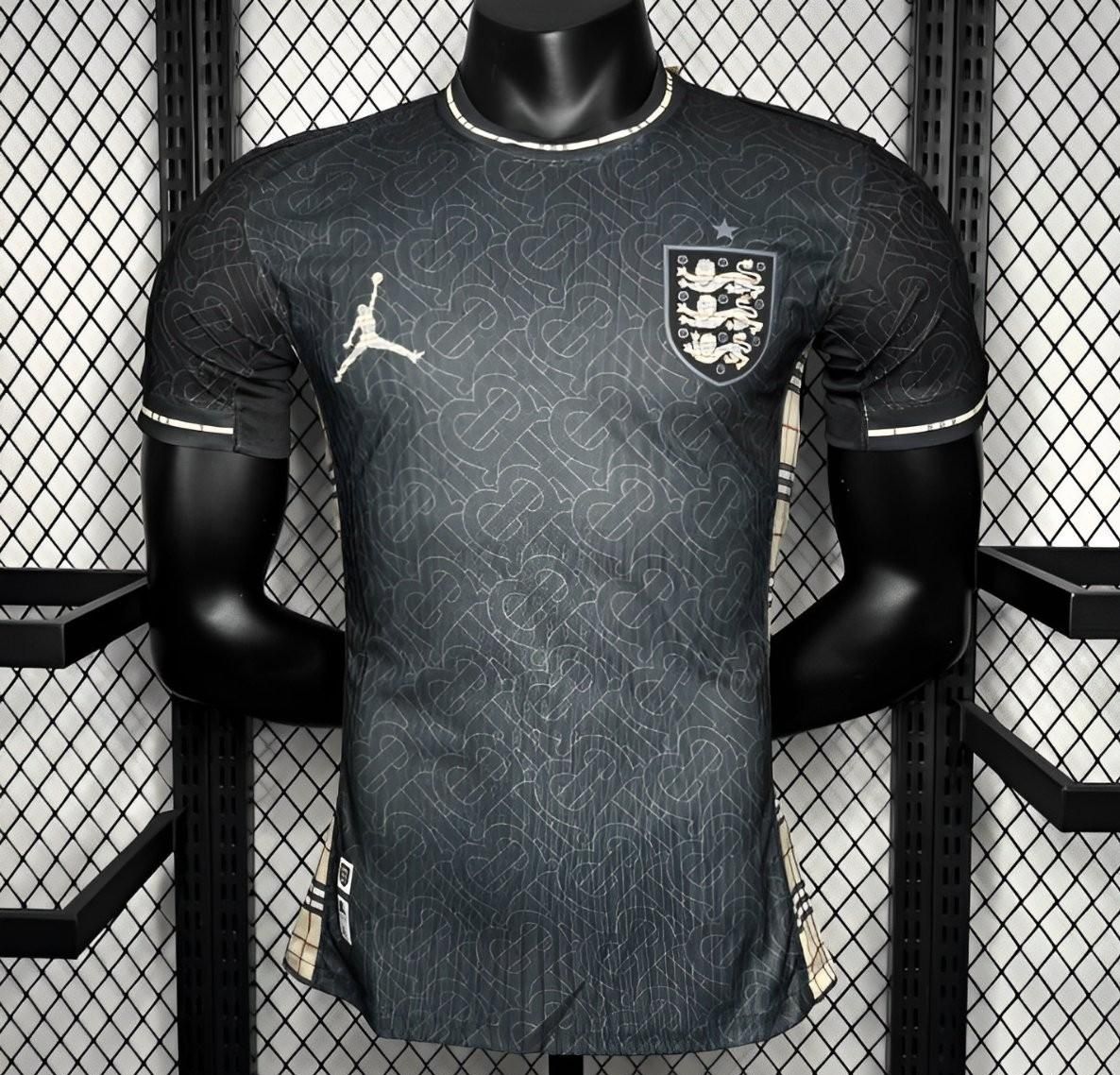 England Black Jordan Special Vapor Jersey