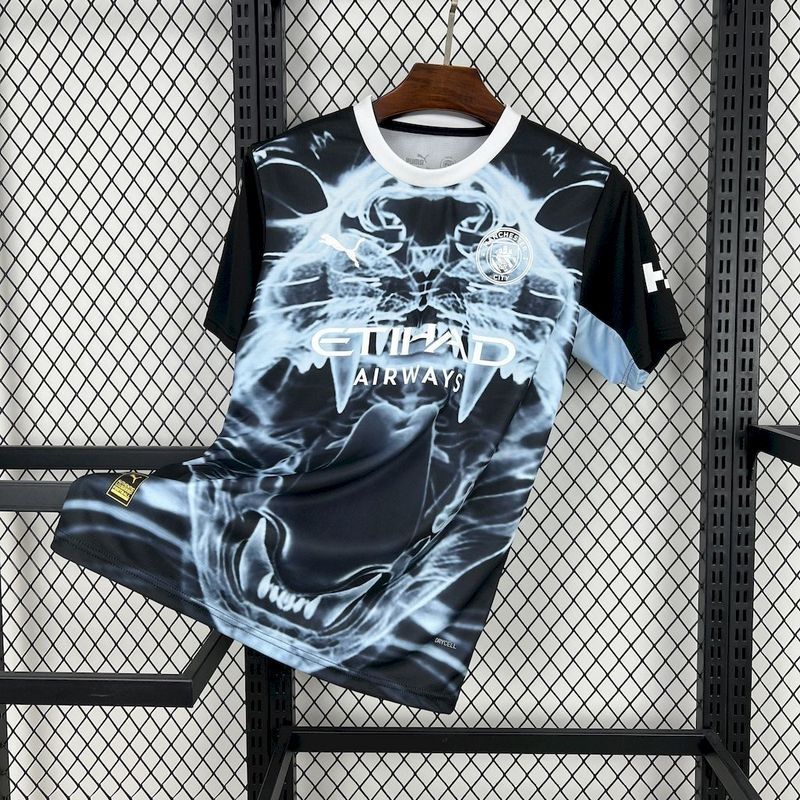 Manchester City Black and Blue Special Jersey
