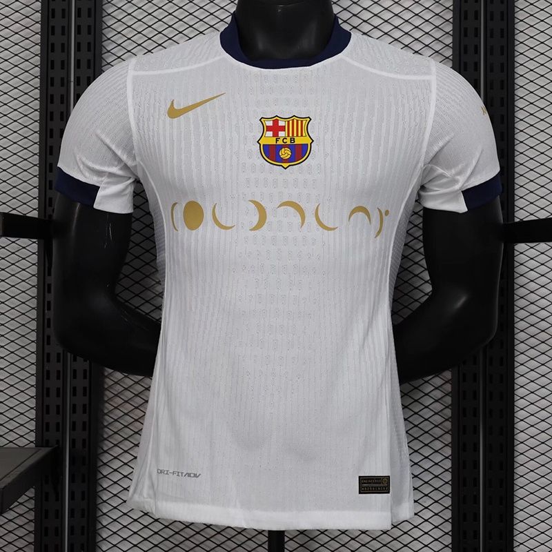 Barcelona White Coldplay Special Vapor Jersey Barcelona White Coldplay Special Vapor Jersey