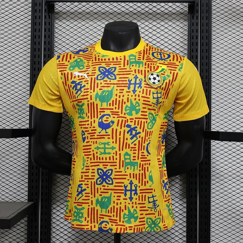 Ghana Yellow Special Vapor Jersey