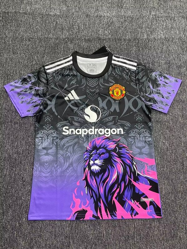 Man United Black and Purple Special Jersey