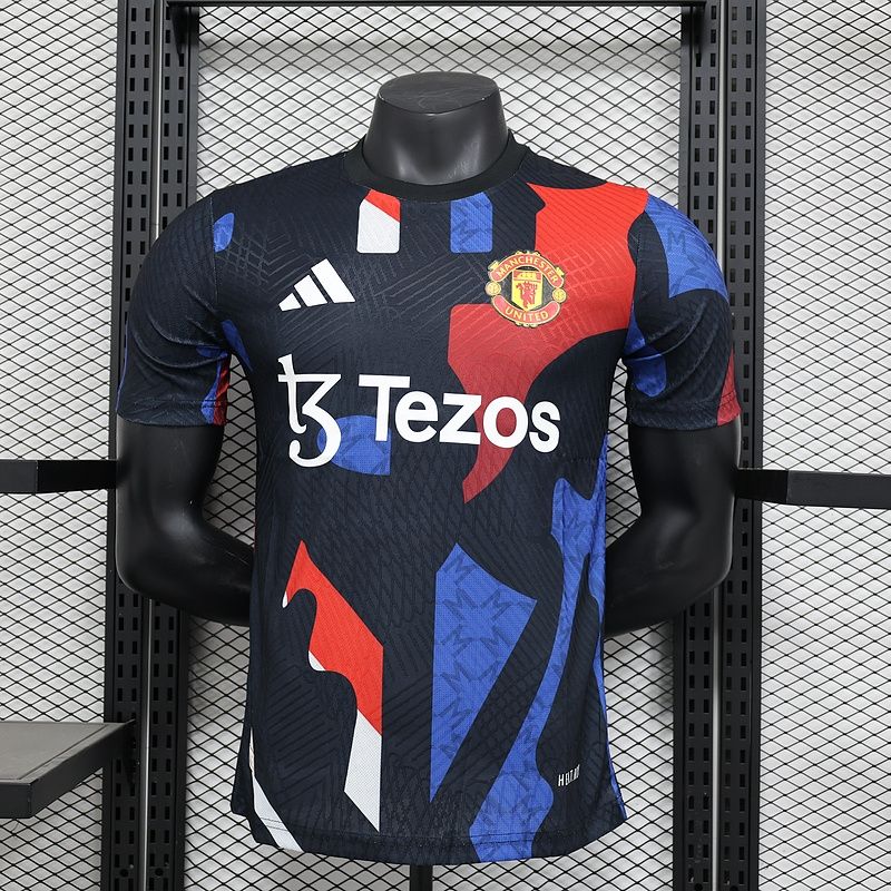 Manchester United Black, Red and Blue Special Vapor Jersey