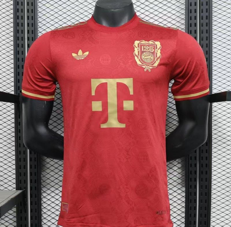 Bayern Munich Red and Tan Special Vapor Jersey