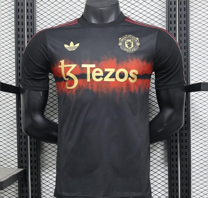 Manchester United Black and Red Special Vapor Jersey