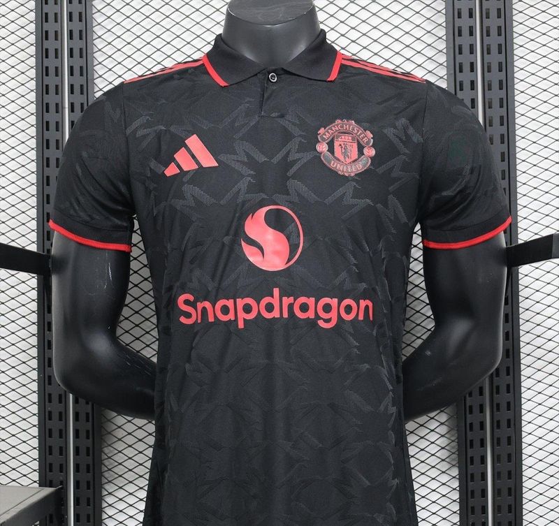 Manchester United Black and Red Special Vapor Jersey